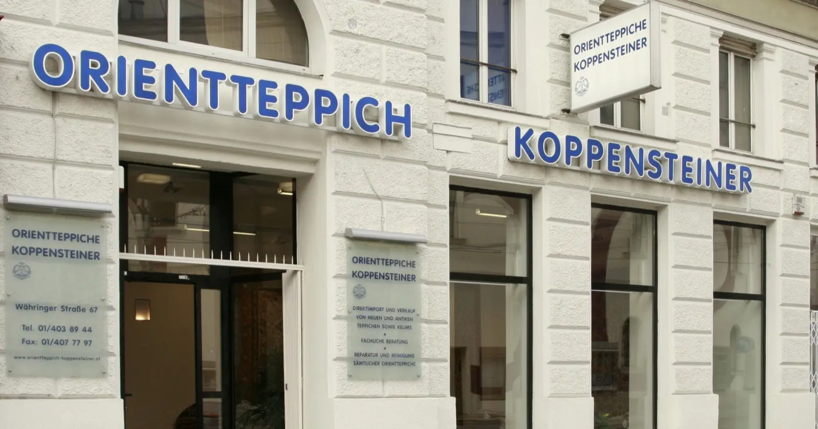 Orientteppich Wertbestimmung im Showroom, Orientteppich Koppensteiner, Alsergrund Wien