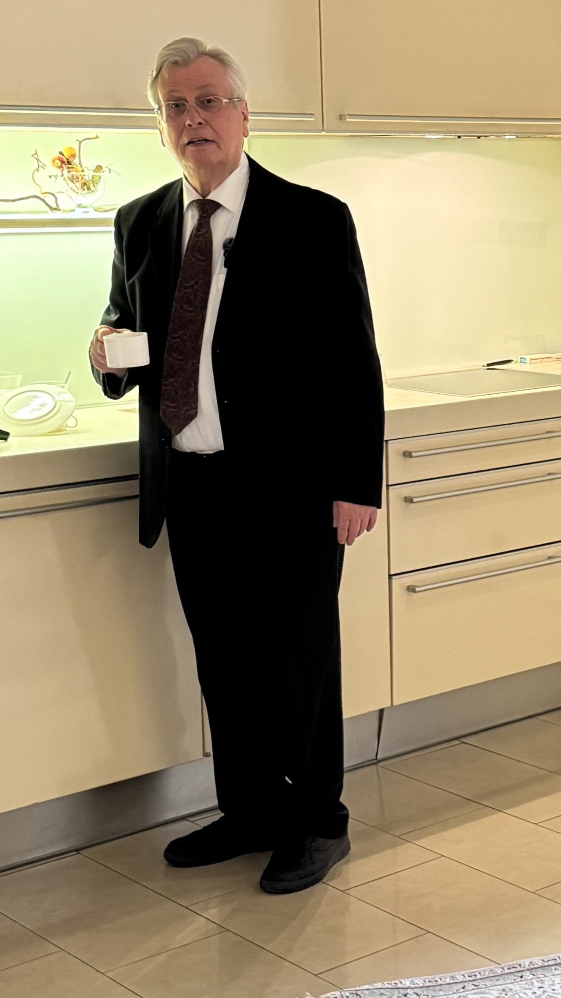 Rudolf Koppensteiner im Gespräch mit einem Kunden