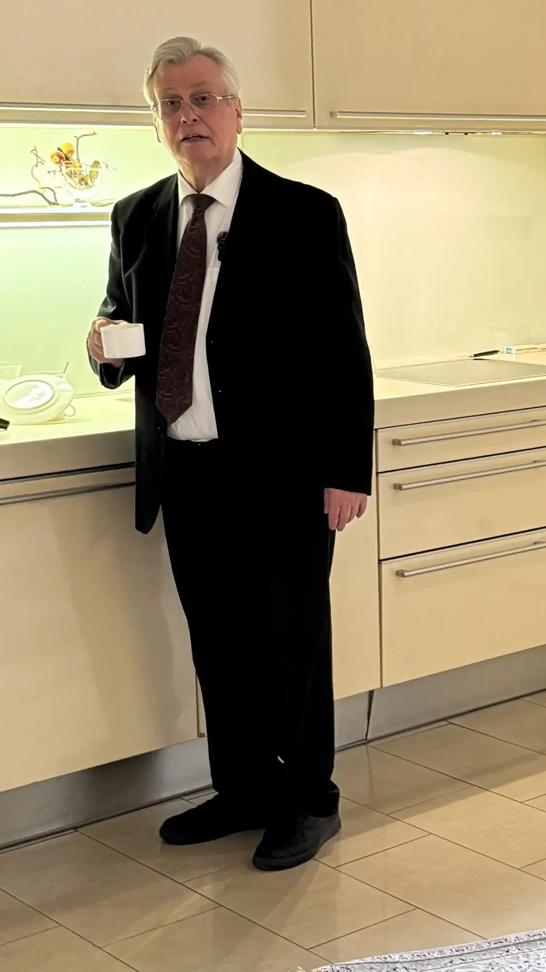 Rudolf Koppensteiner im Gespräch mit einem Kunden